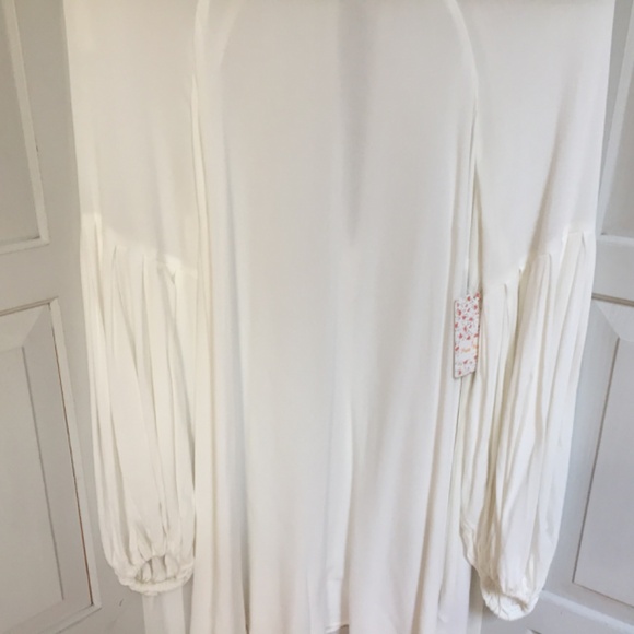 Free People Ivory Mini Dress / Long Tunic - Picture 4 of 16